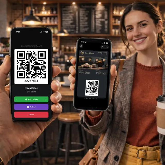 Scan to Give Rewards or Points